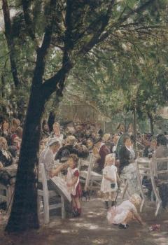 Münchner Biergarten, 1883/1884 