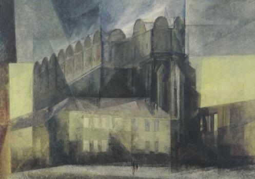 Der Dom in Halle, 1931 