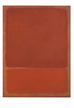 Untitled (Red, Orange). Ohne Titel (Rot, Orange), 1968 