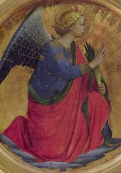 Verkündigungsengel. Ange d'Annonciation, Angel of Annunciation, 1437 