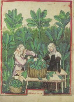 Erntezeit. Harvest time. Saison de la recolte, 1380/1390 