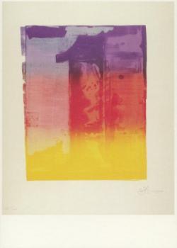 Color Numeral series: One, 1969 