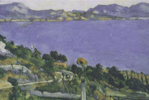 Golf von Marseille gesehen von L'Estaque. Bay of Marseille seen from L'Estaque. Le Golfe de Marseille vu de L'Estaque, 1878/1879 