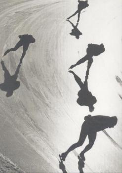 Eisschnelläufer. Speed Skater. Patineurs de vitesse, Davos 1960 