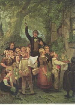 Das Ständchen, 1857 