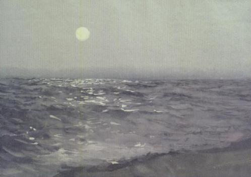 Meer im Mondschein. Sea by Moonlight, 1888 