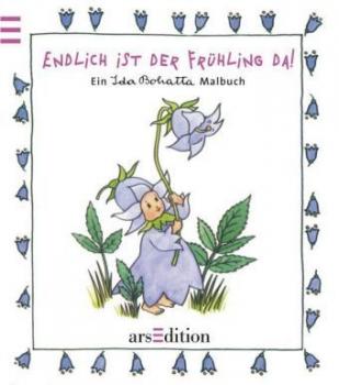 Endlich ist der Frühling da! Malbuch. 