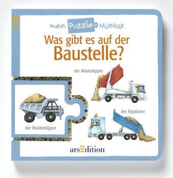 Was gibt es auf der Baustelle? Mein Puzzle-MixMax. 