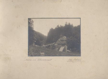 Mühle im Schwarzwald, ca. 1925-1930? 