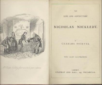The Life and Adventures of Nicholas Nickleby. 