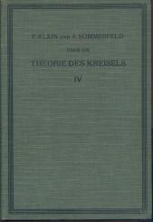Über die Theorie des Kreisels. Heft 4: Die technischen Anwendungen der Kreiseltheorie. 