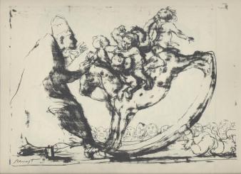 Der Bildermann. Steinzeichnungen fürs deutsche Volk. Erster Jahrgang, Heft 5: 5. Juni 1916. 