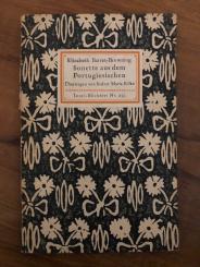 Sonette aus dem Portugiesischen. Übertragen durch Rainer Maria Rilke. 