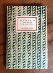 Carmina Burana. Benediktbeurer Lieder. Lateinisch und deutsch. Auswahl, Übertragung und Nachwort von Ernst Buschor. 