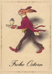 Frohe Ostern! Ober Osterhase. 