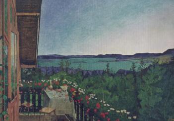 Sommernacht. Summer night, 1899 