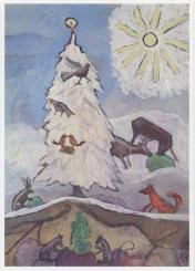 Weihnachtsbaum der Tiere, 1951. 