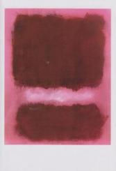 Untitled (Purple on Rose). Ohne Titel (Purpur auf Rosa), 1968 