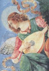 Laute spielender Engel, ca. 1480 