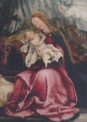 Isenheimer Altar: Die Geburt Christi (Detail) 